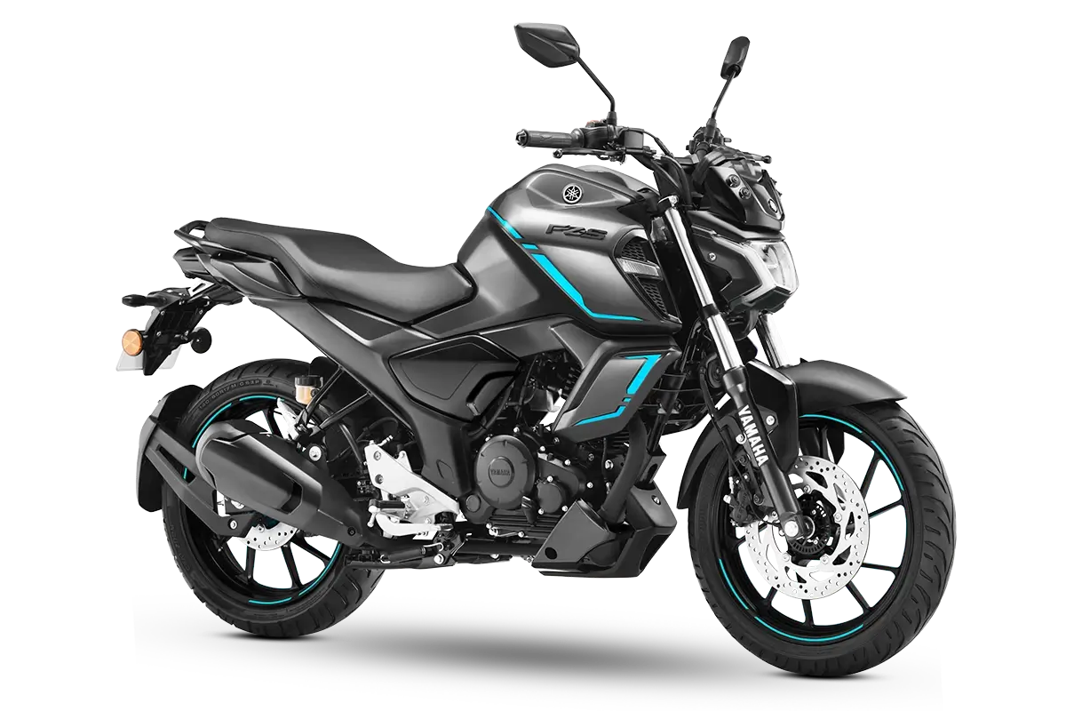 Yamaha FZ-S FI Hybrid motorcycle at Whitefield Yamaha Motors
