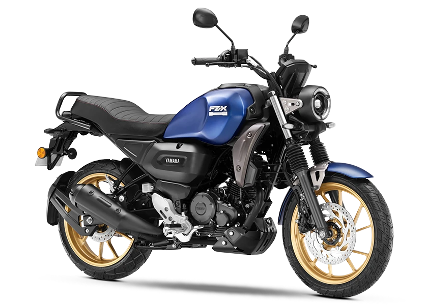 Yamaha FZ-X motorcycle at Whitefield Yamaha Motors