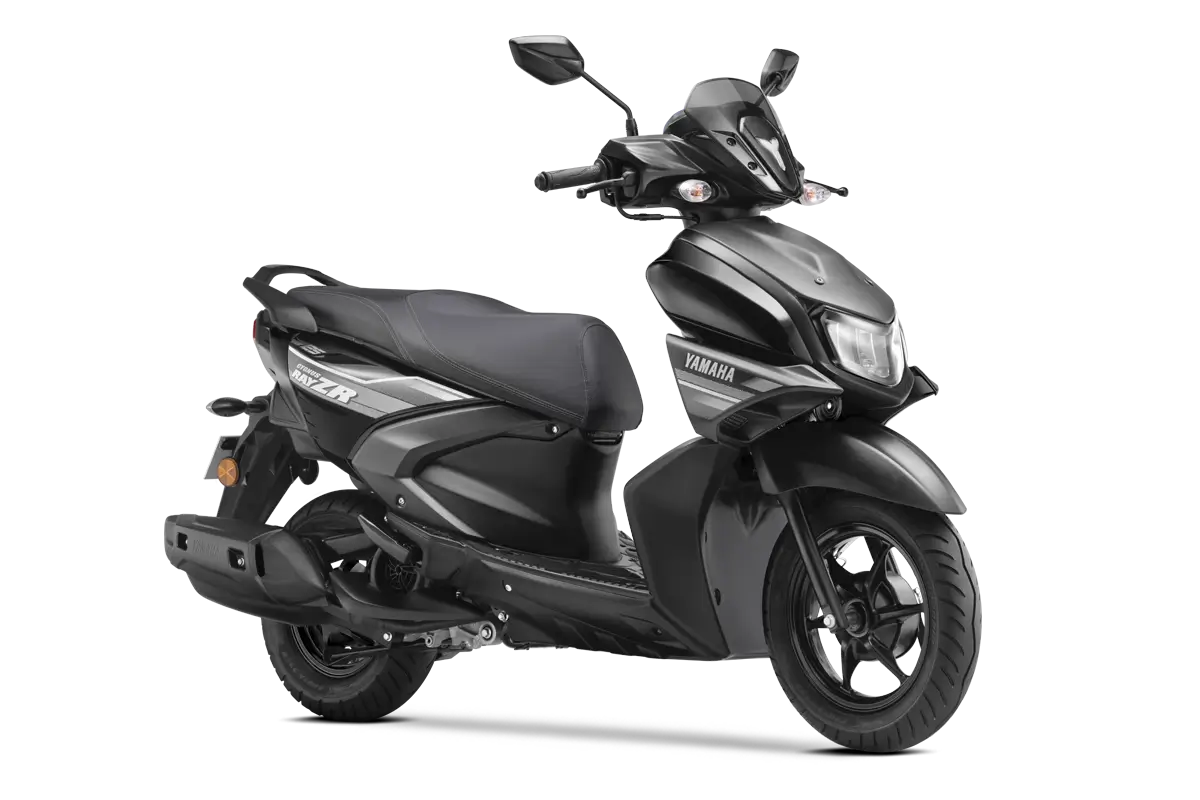 Yamaha RayZR 125 Fi Metallic Black at Whitefield Yamaha Motors Bengaluru